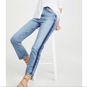 Agolde Pinch Waist Hi Rise Kick in Queue